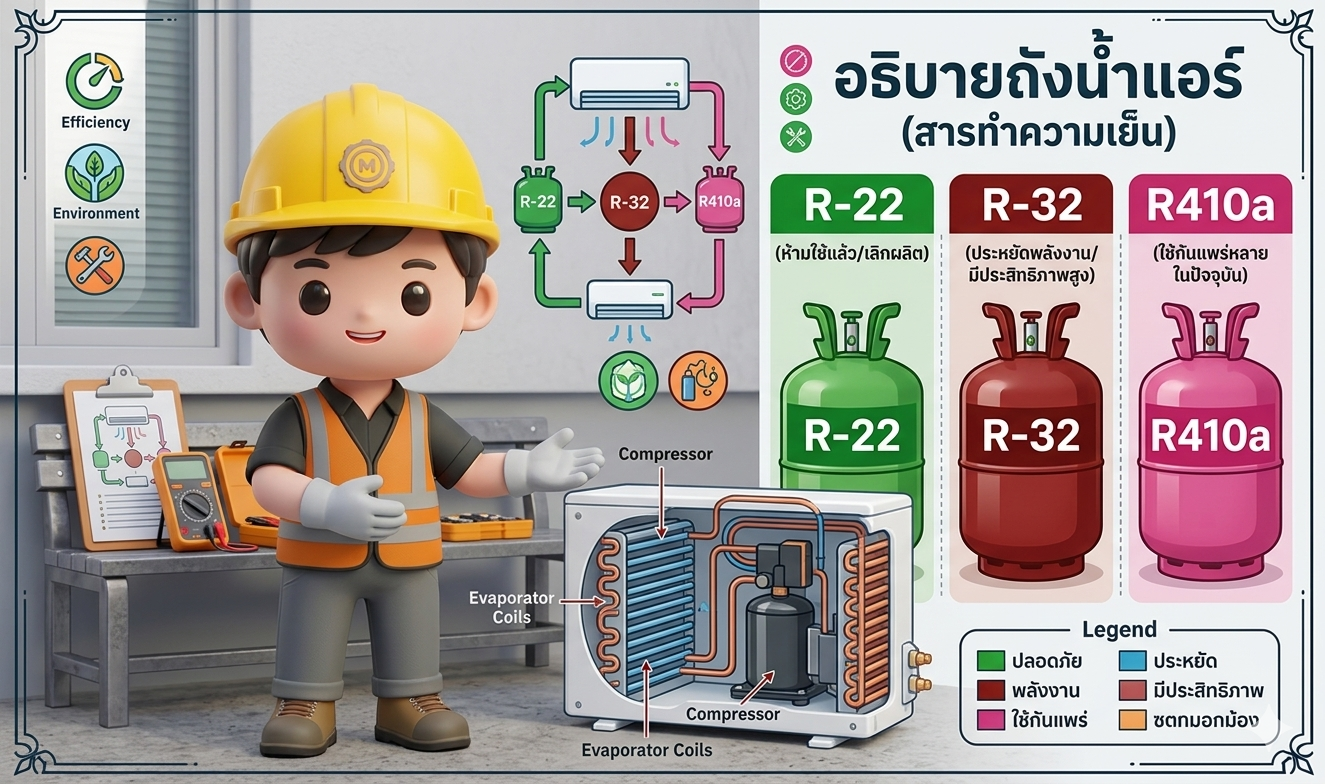 สัญญาณเตือนว่า “แอร์เริ่มมีปัญหา” ควรเรียกช่างก่อนเสียหนัก