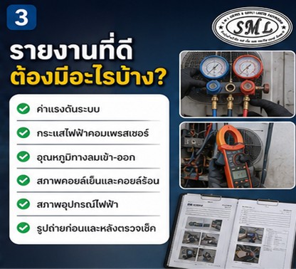 รายงานตรวจเช็คแอร์ ภาพที่ 3
