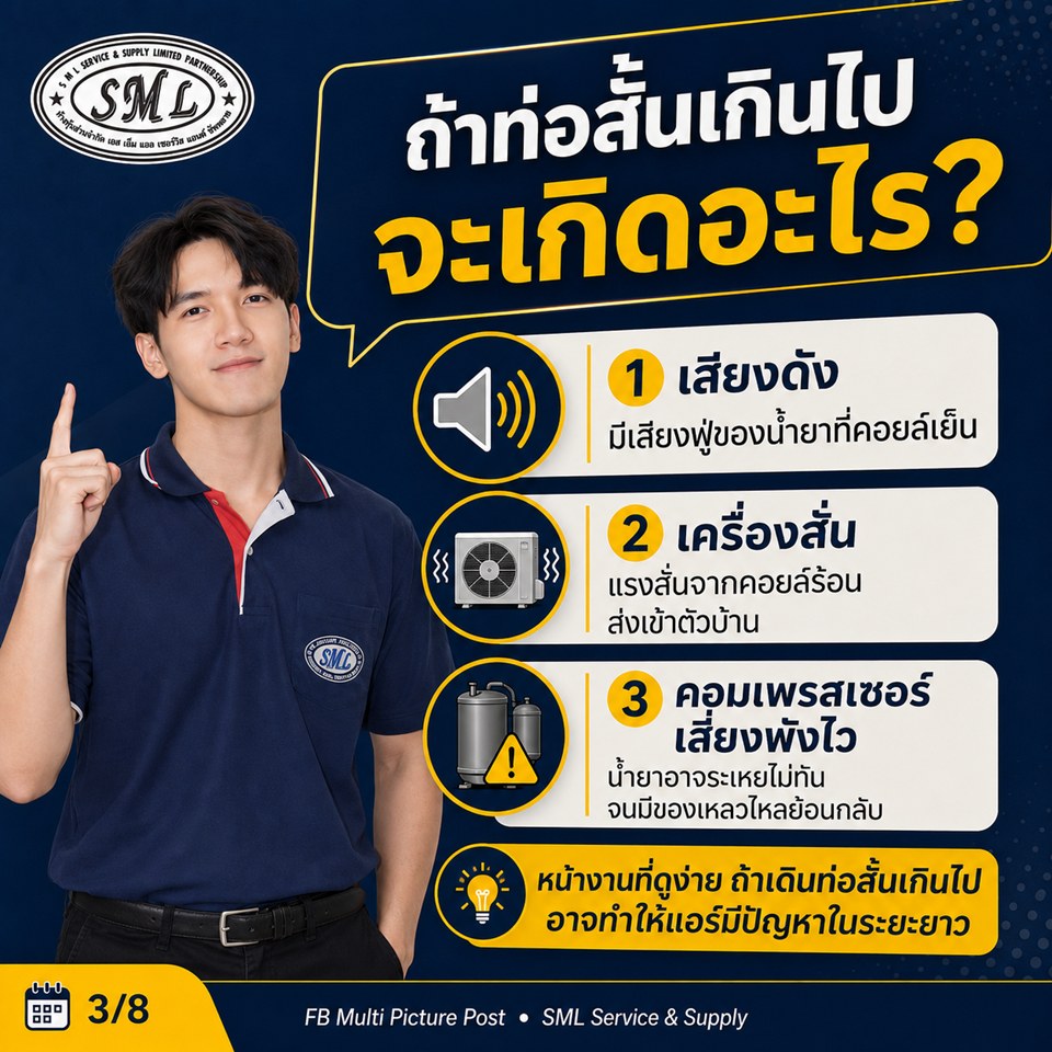 เคยเห็นช่างม้วนท่อแอร์ขดไว้หลังเครื่องไหม? ภาพที่ 3