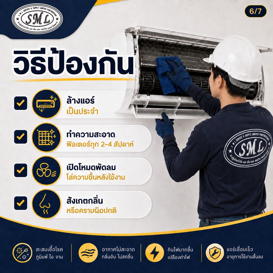 เชื้อราในแอร์ ภาพที่ 6
